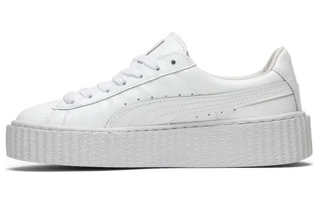 PUMA Rihanna Fenty Basket Creepers White