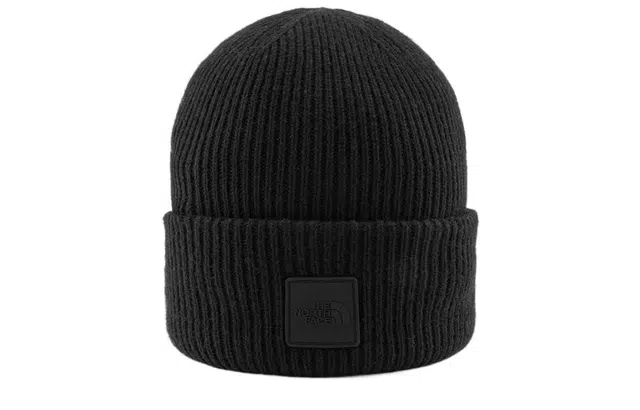 The North Face Logo Beanie Black