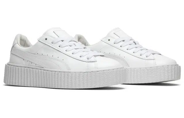 PUMA Rihanna Fenty Basket Creepers White