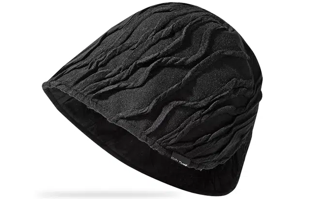 优幽兰帽子女高中生韩版显脸小水桶帽日系百搭渔夫帽高级感大头围帽子女秋冬季防风防寒加厚保暖冷帽闺蜜韩系穿搭