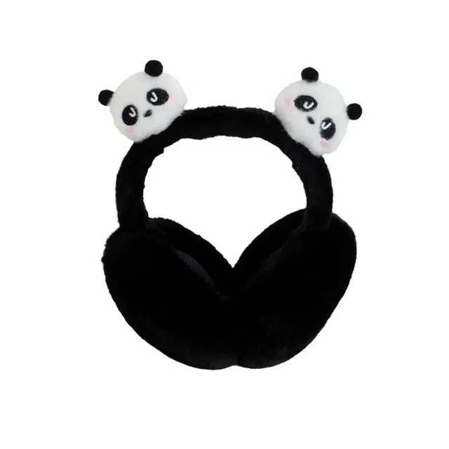 浪莎 卡通动物毛绒冬季保暖 户外骑行防寒耳暖 耳罩 男女同款情侣款