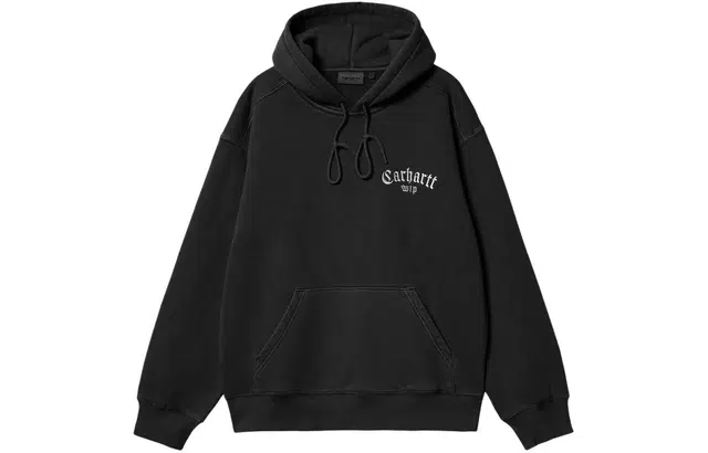 Carhartt WIP FW23 Hooded Onyx Script Sweatshirt