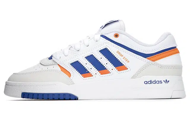 adidas Drop Step Low White Blue Orange