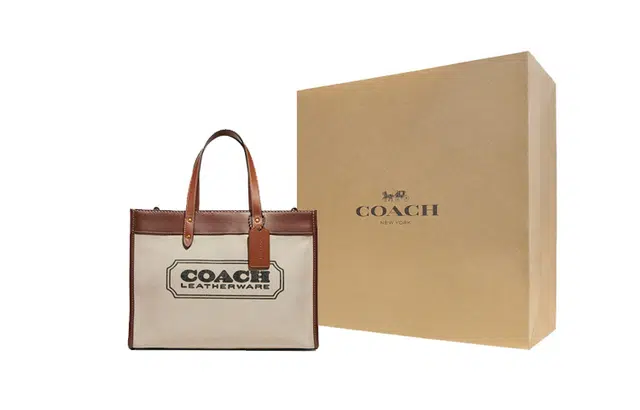 COACH Field 30 Logo Tote