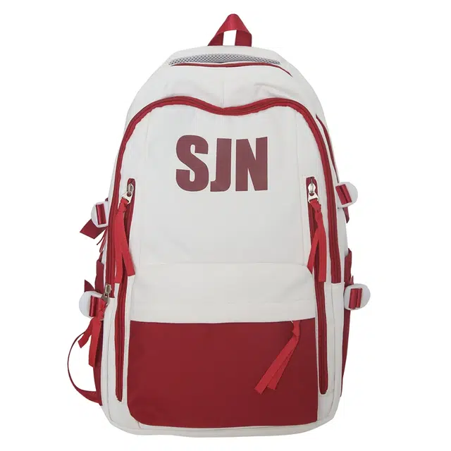 德力熊 高颜值大容量 尼龙 书包背包双肩包 常规 男女同款情侣款 红/蓝/绿/卡其/黑