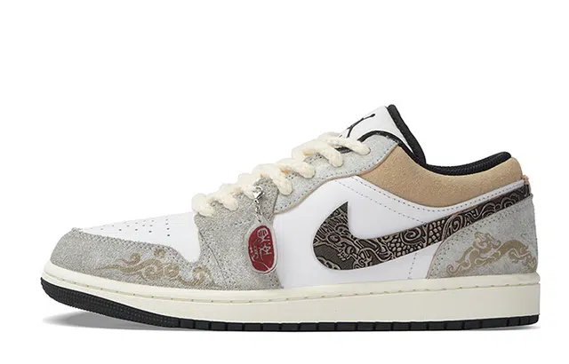 Jordan Air Jordan 1 Low GS "Grey White"