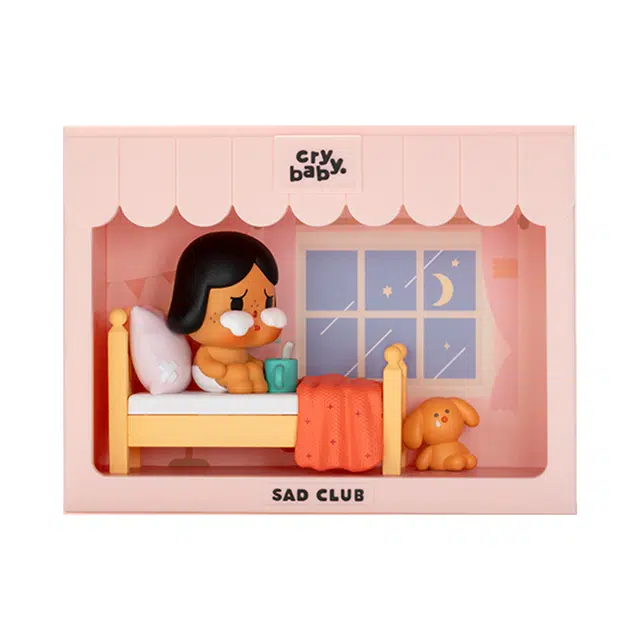 POP MART Crybaby Sad Club Series Blind Box