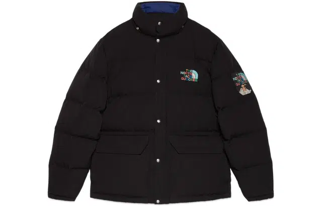 GUCCI x THE NORTH FACE FW22 Down Jacket Black