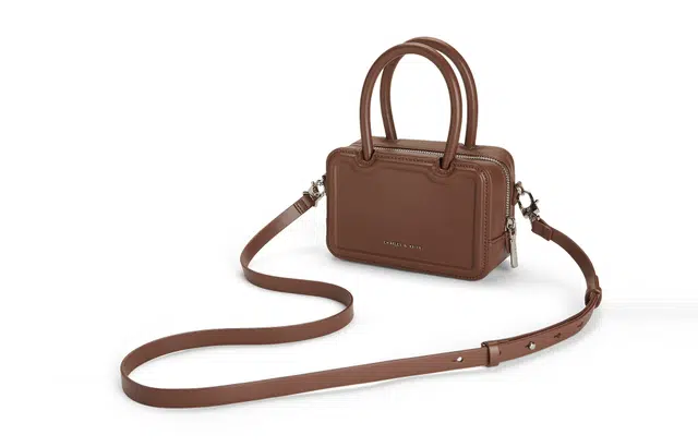 CHARLESKEITH ck PU ChocolateOatPinkSilver
