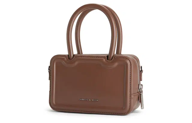CHARLESKEITH ck PU ChocolateOatPinkSilver