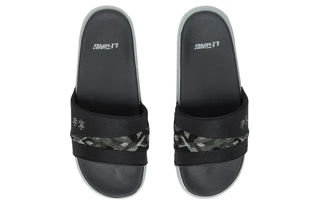 中国李宁 舒适百搭 休闲拖鞋 男款