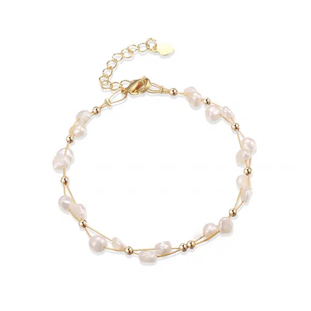 贝诗珠宝 轻奢气质高级感 淡水珍珠 珍珠手链 女款