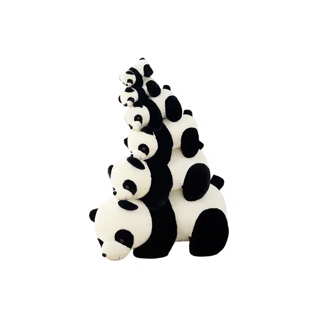 万童乐 熊猫 抱抱熊 玩偶 毛绒公仔