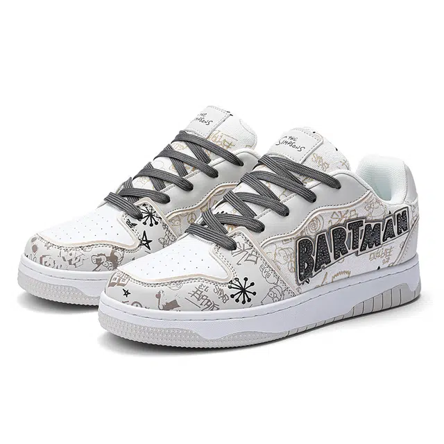 The Simpsons Canvas Low Top Sneakers