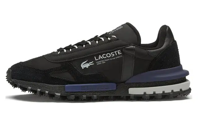 Lacoste Leather Low Top Sneakers Black