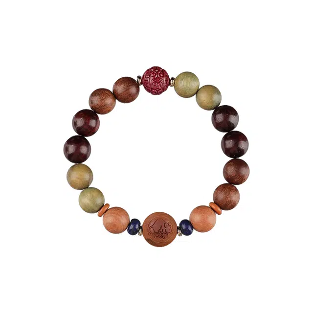 华髻 中国风十二生肖新中式民族风传统文化高级国潮 合金 手串 男女同款情侣款