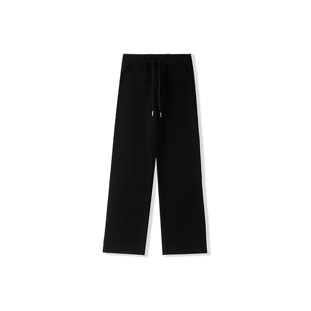 我是大卫 纯色直筒宽松卫裤休闲裤 男女同款