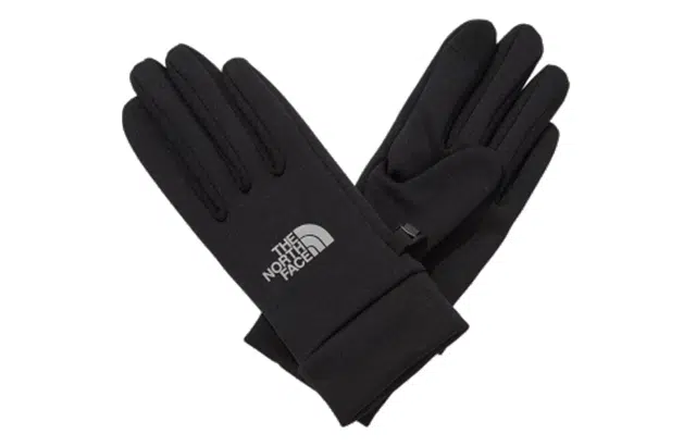 The North Face Letter Logo Gloves Black