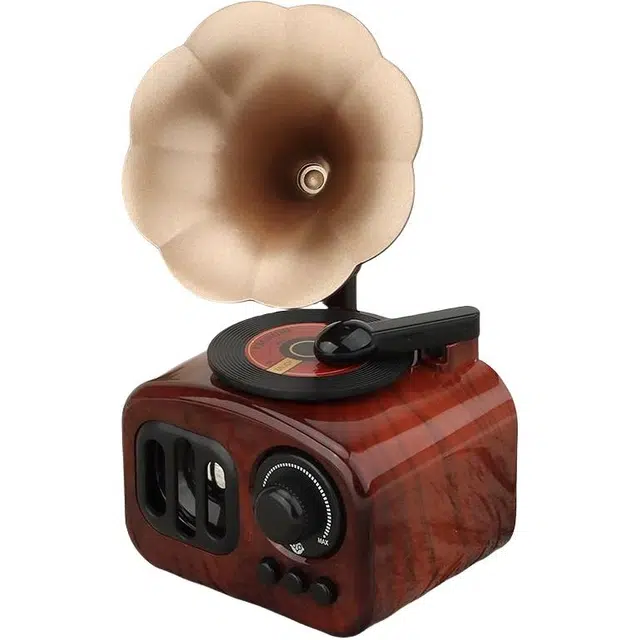 万童乐 复古留声机 音乐盒 早教益智玩具