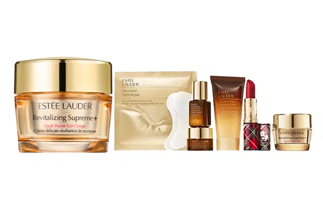 雅诗兰黛 新年智妍紧塑精华乳霜护肤套装 滋润