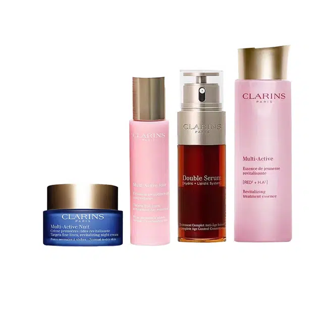 娇韵诗 双萃焕活修护护肤套装 淡纹