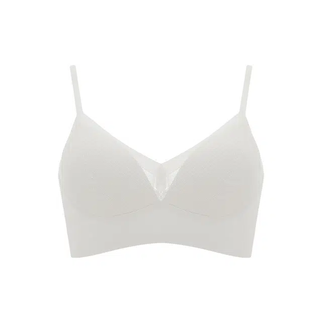 水中花 无钢圈薄款无痕文胸 女款 白色