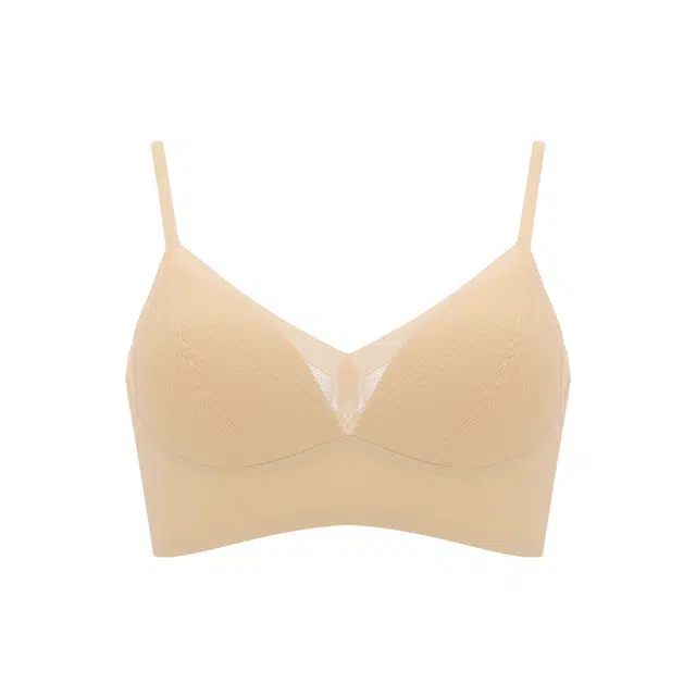 水中花 无钢圈薄款无痕文胸 女款 肤色