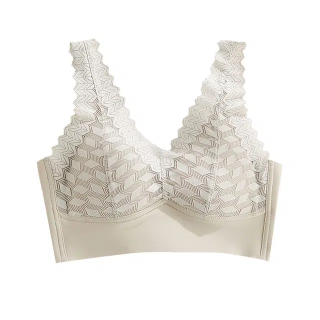 水中花 无痕美背防走光文胸 女款 清绿色