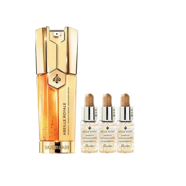 娇兰 帝皇蜂姿双管精华升级版套装 补水保湿