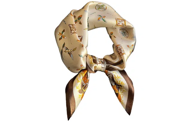 推荐 优幽兰 桑蚕丝百搭时尚真丝小方巾韩版发带衬衣飘带简约通勤实用妈妈气质减龄穿搭四季通用包包装饰 丝巾 女款