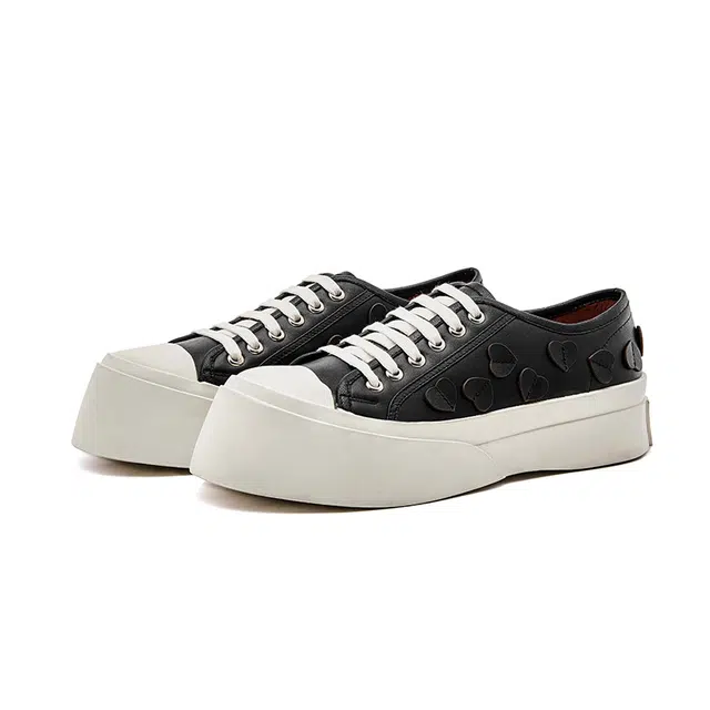 阿比让 头层牛皮 时尚百搭简约 增高 低帮 生活休闲鞋 女款