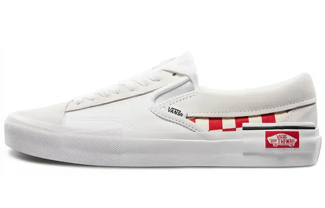 Vans Slip-On Red White