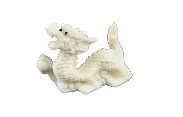 天纵 本命年生肖龙招财转运手工艺品 象牙果 龙戏珠文玩小摆件 男女同款情侣款 其他木作