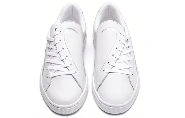 PUMA Basket Crush Emboss White