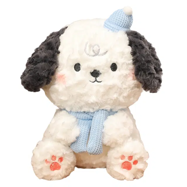 胖胖龙 可爱情侣狗狗 泰迪小狗 女生男生 玩偶 毛绒公仔 花束