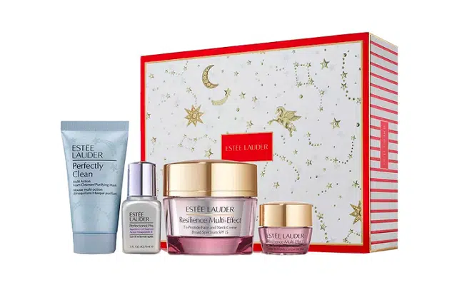 雅诗兰黛 丰盈光滑假日护肤套装 滋润