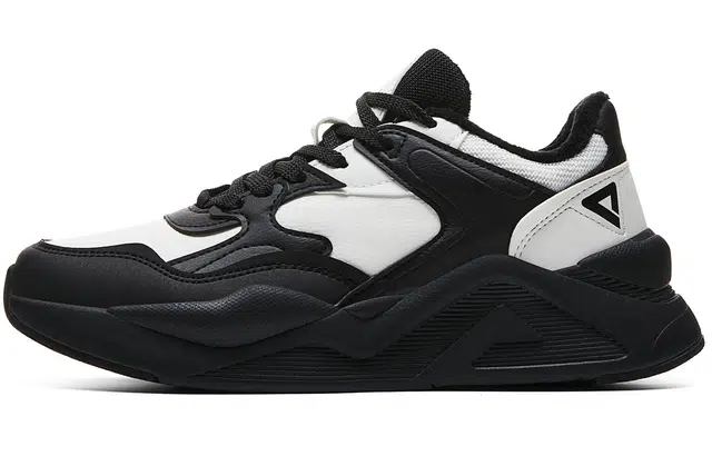 匹克 厚底棉鞋 加绒保暖百搭时尚防滑耐磨 低帮 生活休闲鞋 女款 米白黑色