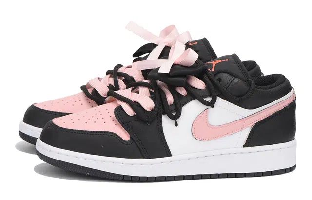 Jordan Air Jordan 1 Low GS Black Pink