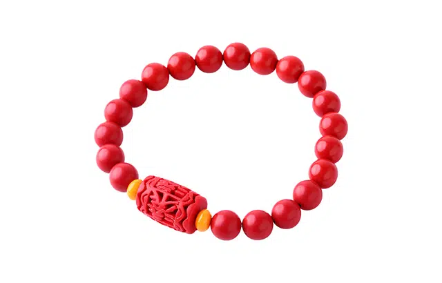 凤凰涅磐 国潮财运 平安转运 佛珠文玩 朱砂 玉石手串 女款 礼物 礼盒