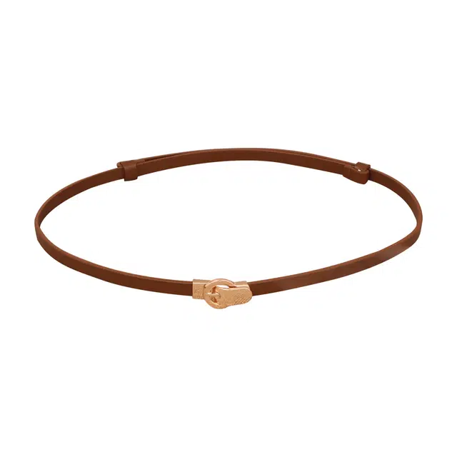 浪莎 小众设计百搭时尚腰带装饰皮带时髦对扣可调节细腰封 女款