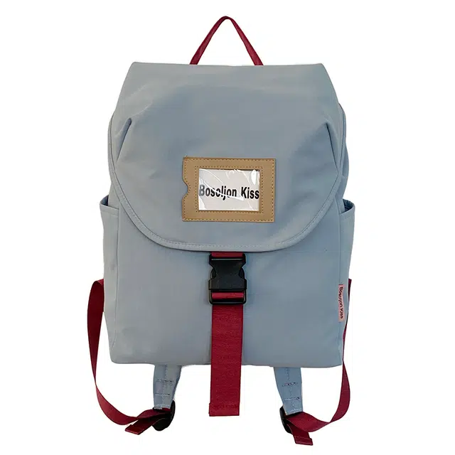 德力熊 初高中学生尼龙轻便通勤出游书包背包双肩包 女款 多色