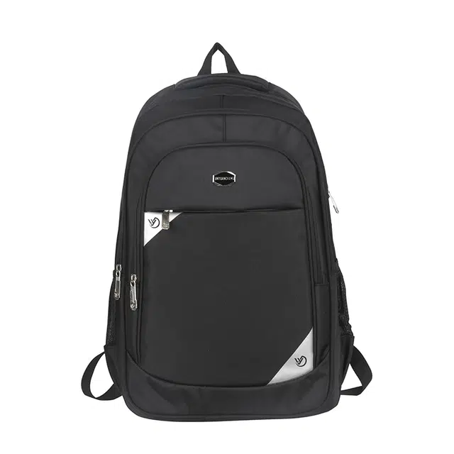 德力熊男女通用初高中大学生书包休闲旅行电脑牛津双肩包超大容量护脊减负学生背包多色