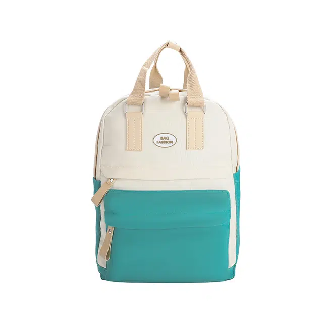 德力熊双肩包女生多色多用尼龙轻便日系百搭书包大容量手提双肩书包