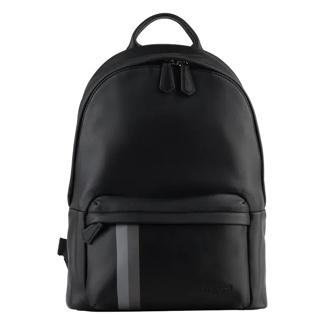 Baoxie Business Leather Backpack Large Black