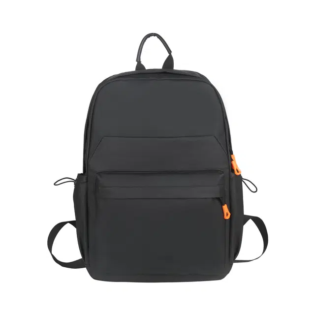 德力熊男女通用多色背包双肩包简约休闲出差旅行大容量多功能休闲商务书包电脑背包 皮膜 多色