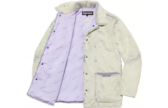 Supreme FW21 Week 3 2-Tone Faux Fur Shop Coat