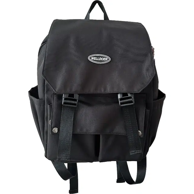 德力熊男女通用多色小背包外出旅游户外休闲旅行补习双肩包学生补课书包 尼龙