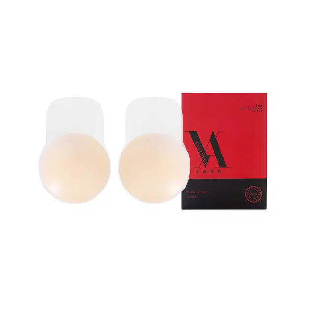 芬斯狄娜 隐形硅胶提胸提拉乳贴 女款 肤色