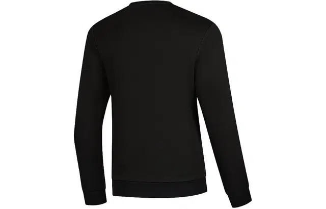 乔丹 字母圆领套头运动休闲卫衣 男款 黑色