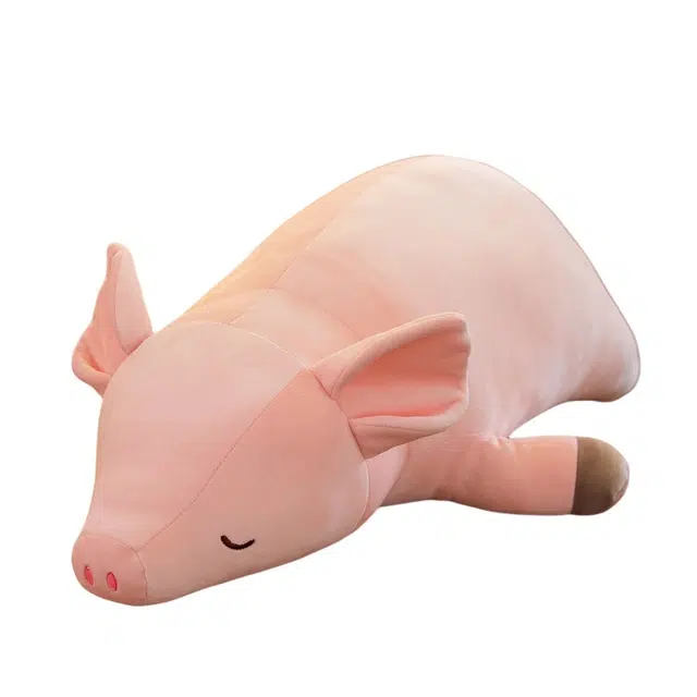 公主恋人 萌趣趴趴猪 憨厚可爱 搂抱粉猪 软萌猪猪 玩偶 毛绒公仔